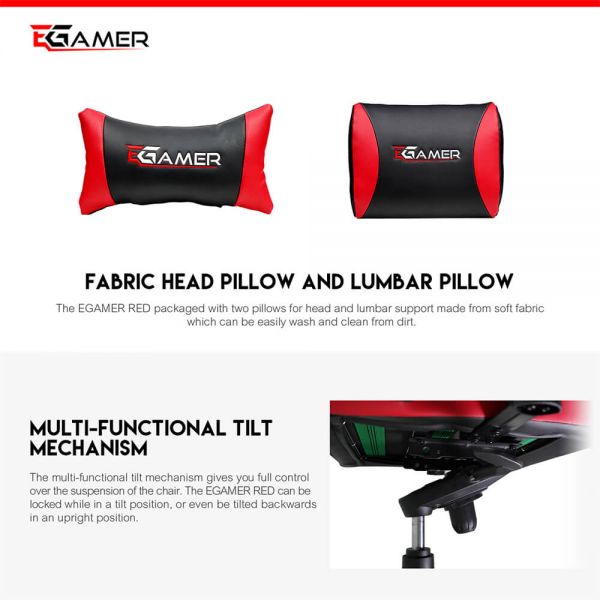 Egamer stolac RED  Cijena