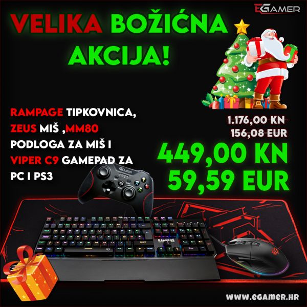 RAMPAGE , ZEUS , MM80 i VIPER KOMPLET Cijena