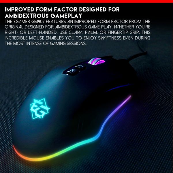 THOR GM402 RGB Pro Gaming Miš 4800dpi  Cijena