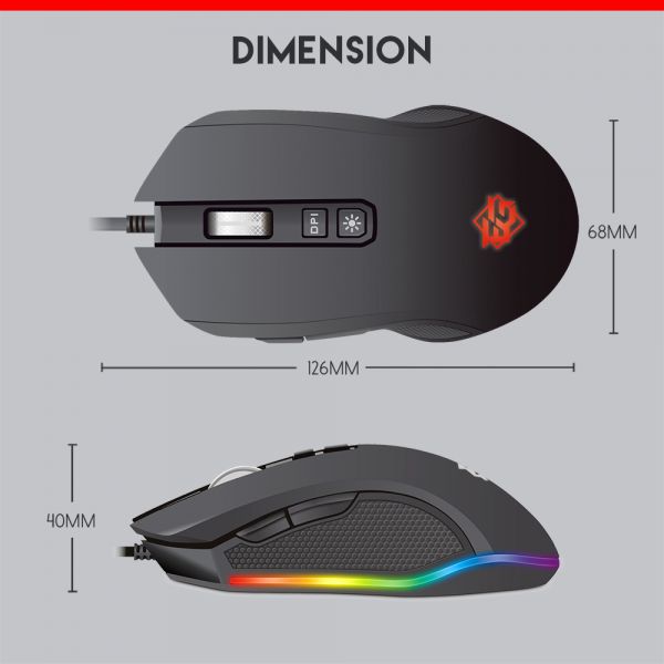 THOR GM402 RGB Pro Gaming Miš 4800dpi  Cijena
