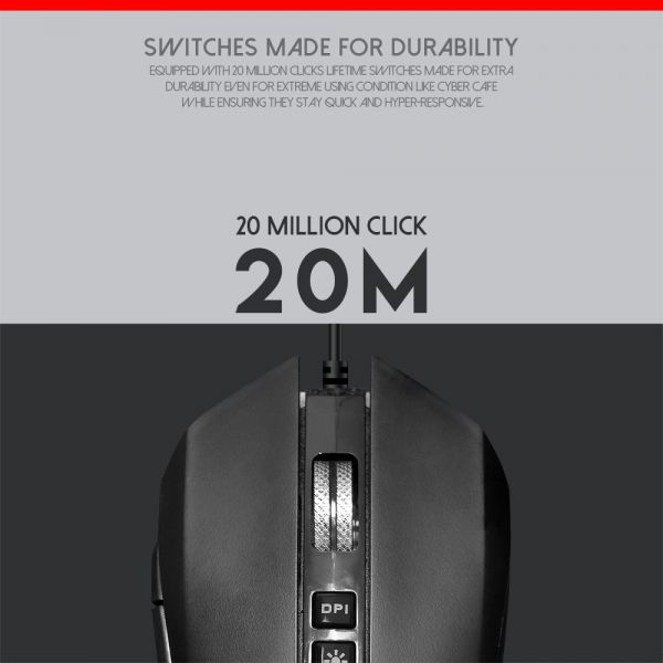THOR GM402 RGB Pro Gaming Miš 4800dpi  Cijena