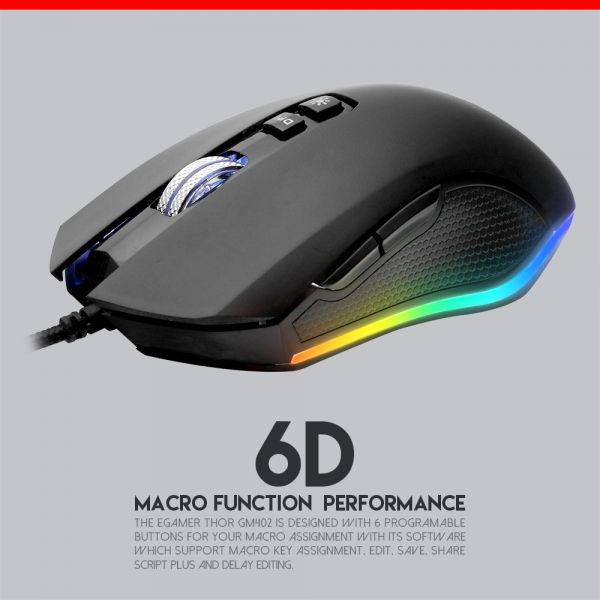 THOR GM402 RGB Pro Gaming Miš 4800dpi  Cijena