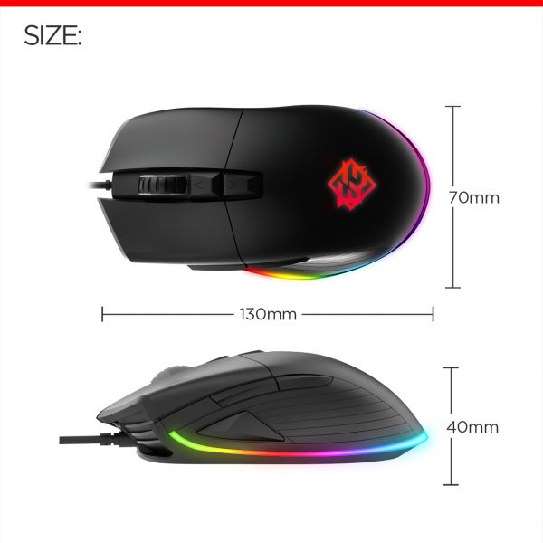 ZEUS GM502 RGB Gaming Miš 16 000 dpi , PIXART 3389 Cijena