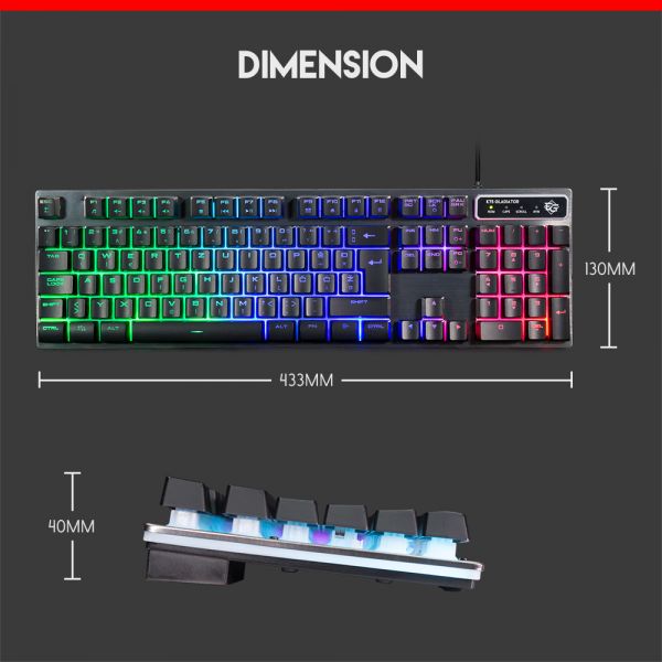 GLADIATOR K75 Gaming Tipkovnica HR layout Cijena