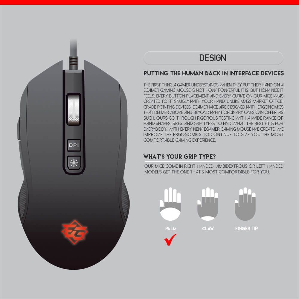 THOR GM402 RGB Pro Gaming Miš 4800dpi